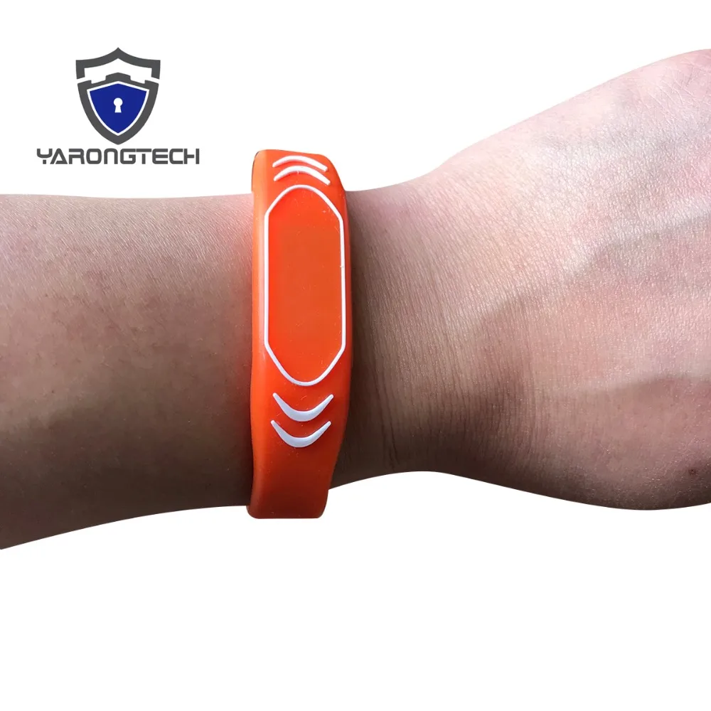 Новый дизайн 13 56 МГц ISO14443A MIFARE Classic 1K браслет NFC силиконовый rfid (комплект из 2)|Карты