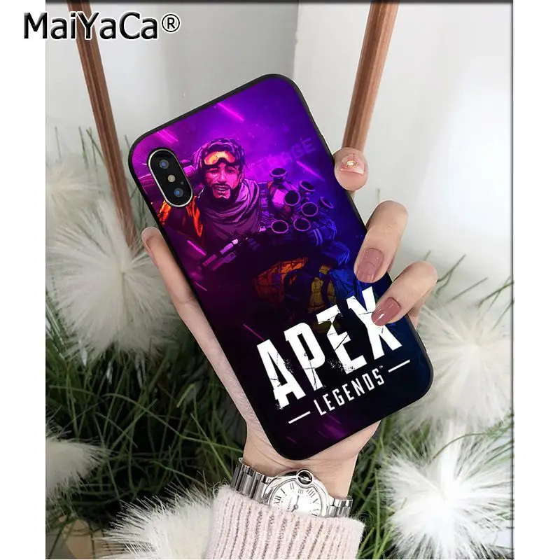 MaiYaCa Apex Legends TPU Soft Phone Accessories Case for Apple iPhone 8 7 6 6S Plus X XS MAX 5 5S SE XR Cover | Мобильные телефоны