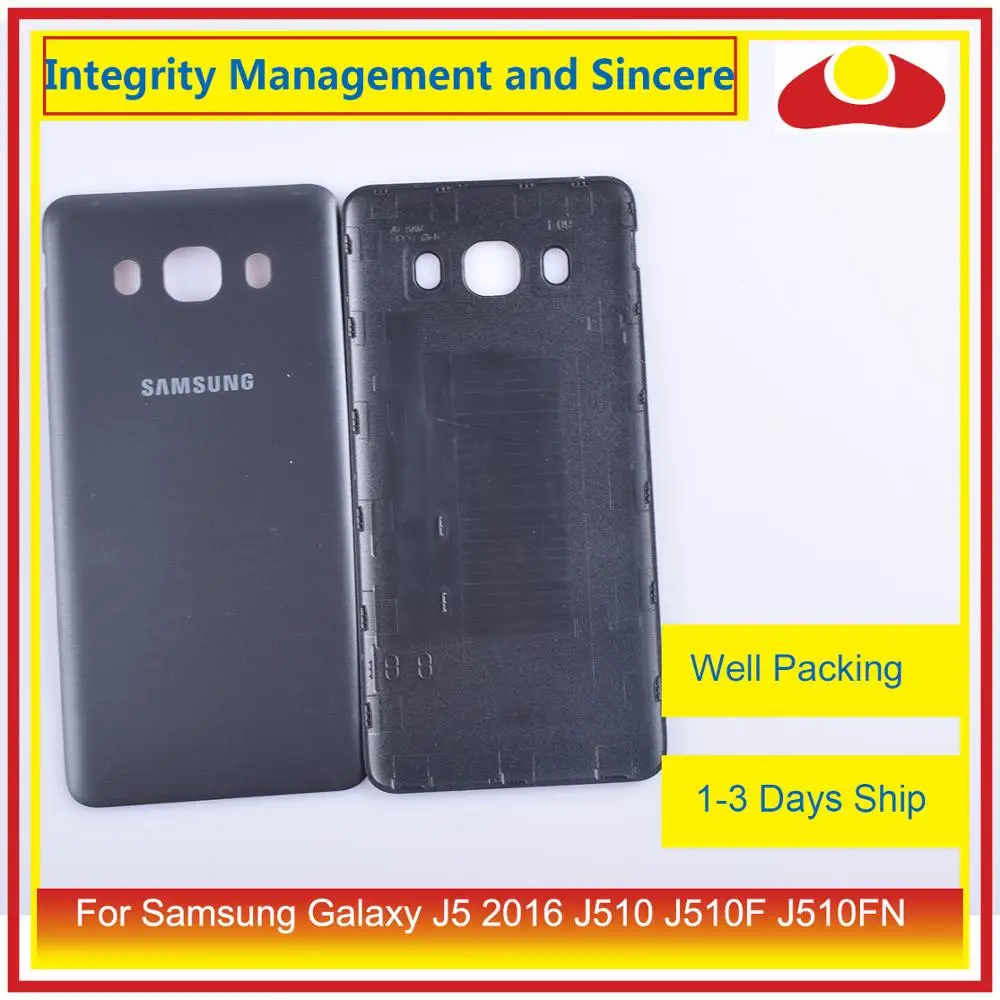 Оригинальный чехол для Samsung Galaxy J5 2016 J510 J510F J510FN J510H J510G корпус батарейного отсека