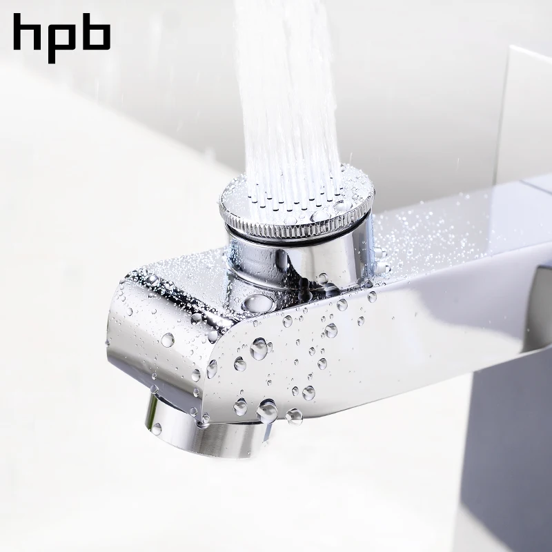 HPB 2017 инновационный верхний спрей Дизайн Смеситель кран для ванной комнаты