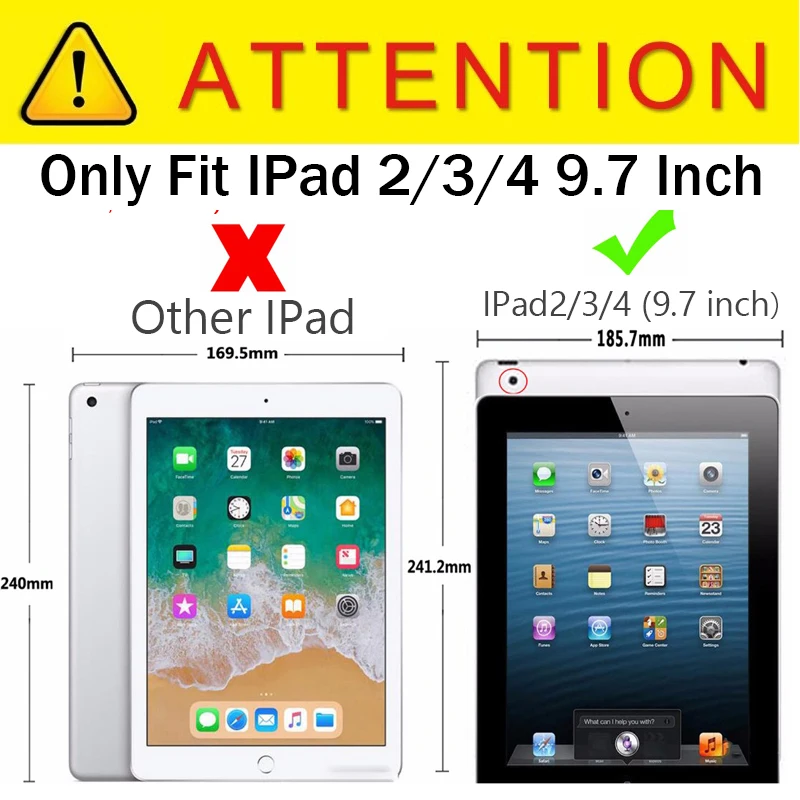 Чехол для ipad 4 Ipad 2 кожаный чехол мягкий ТПУ умный противоударный защитный iPad