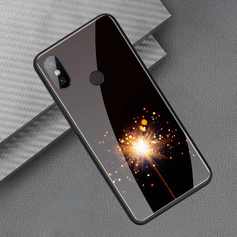 19 Для Xiaomi Redmi S2 чехол оргстекло PC чехол для телефона с изображением Луны для девочек, с рисунком кота ТПУ бампер чехол для Xiaomi Redmi S2 RedmiS2 крышка - Цвет: 19