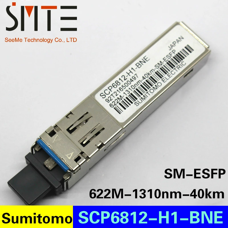 

Оптический трансивер Sumitomo SCP6812-H1-BNE 622M-1310nm-40km-SM-ESFP