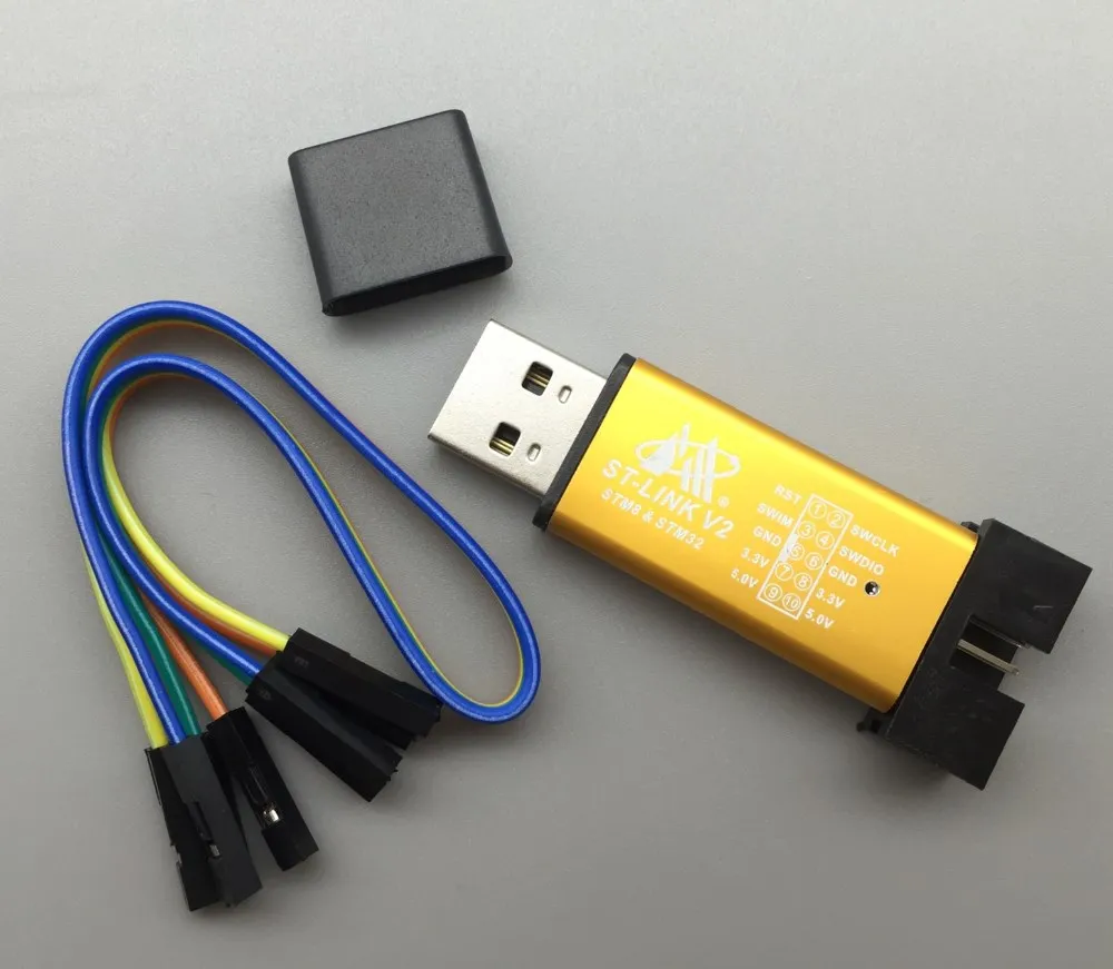 Бесплатная доставка 1 шт. ST Link V2 stlink mini STM8STM32 STLINK симулятор загрузки