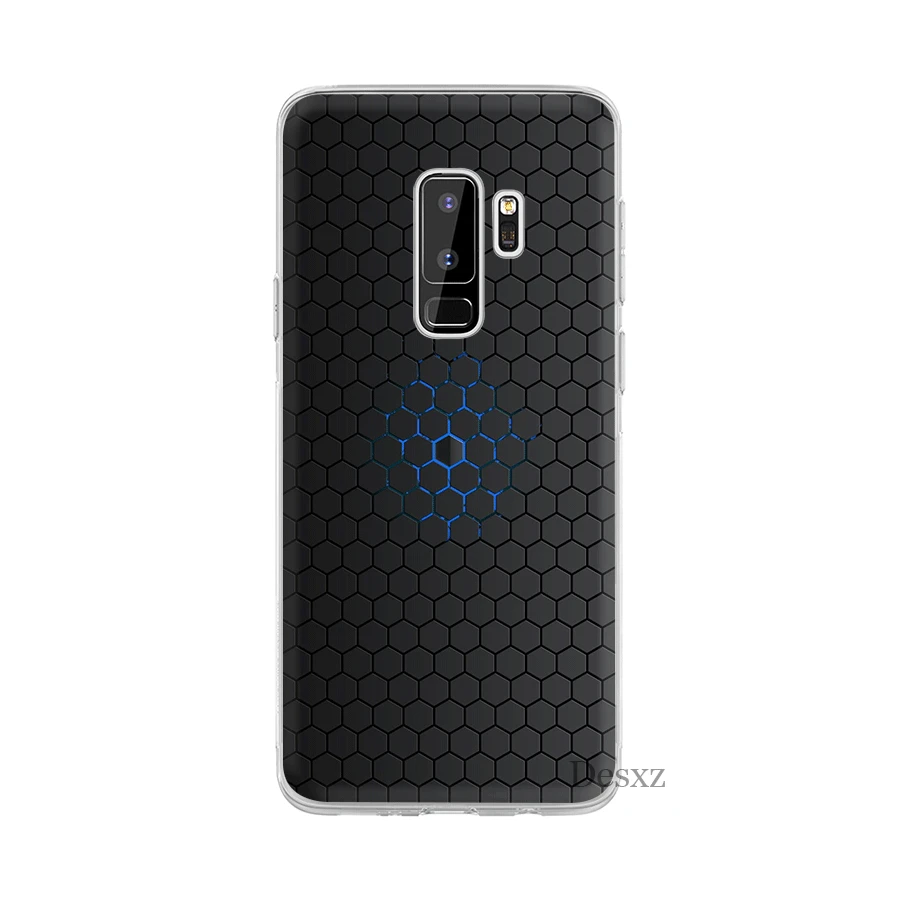 Жесткий чехол для телефона из углеродного волокна Desxz Samsung A7 A9 A5 A3 A10 A30 A40 A50 A70 A8 A6 Plus