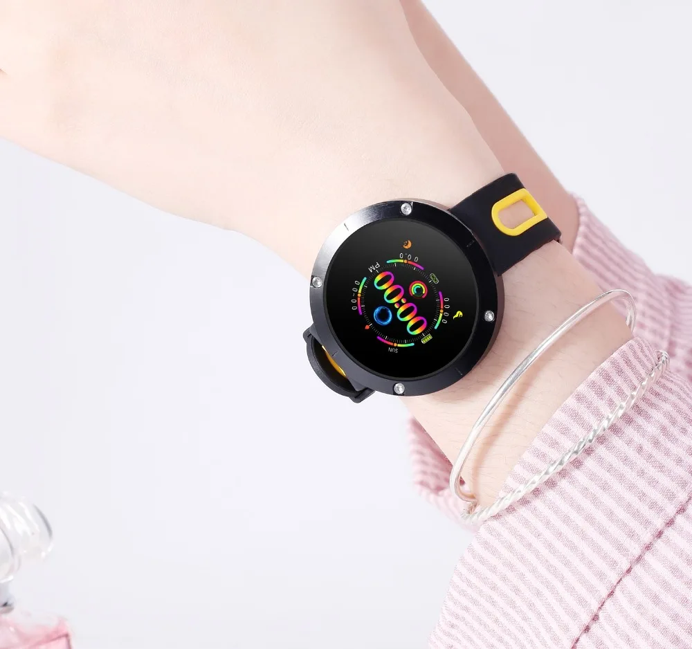 Новинка Makibes DM58 PLUS Bluetooth браслет 4,0 кровяное давление H& R IP68 Водонепроницаемый трекер активности умный браслет подарок для друга