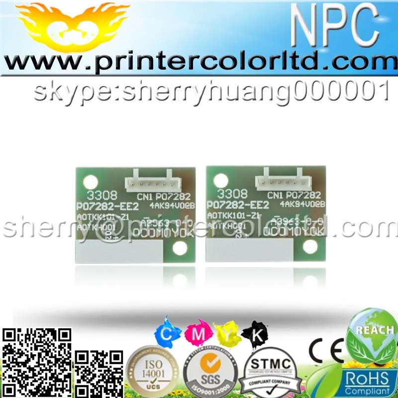 Для Konica Minolta AOTKOKD A0TK08D C552 DS C 452 652MFP 552MFP DR 612 K IU 612C цвет термофиксатор чип|chip foam|chip keychip