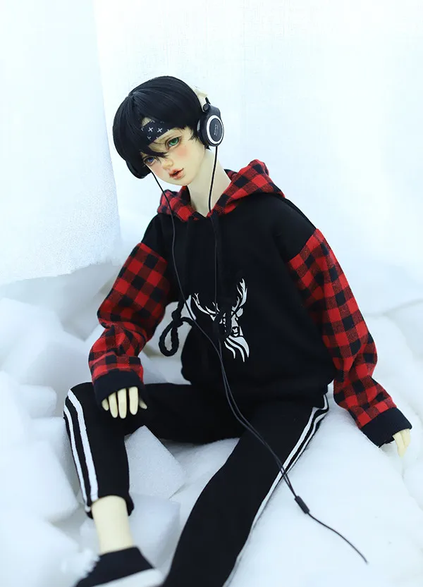 Одежда для куклы BJD 1/4 1/3 дядя дракона душа гигантский Топ малышей с принтом