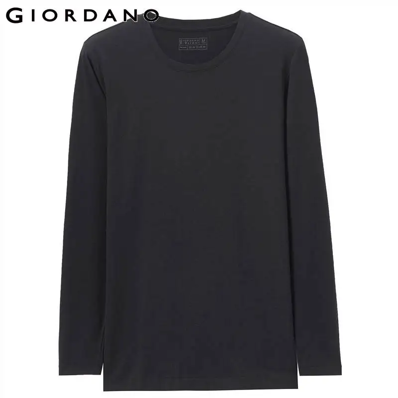 Jordano Мужская майка мужская g-грелка серия Crewneck стрейчевая с длинным рукавом Innershirt