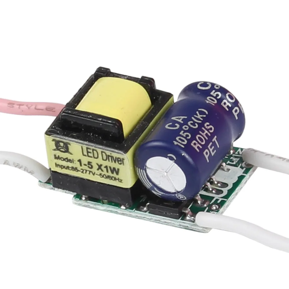 WIZLIZ AC85 277V DC2 17V/DC2 7V 300 мА 600мА светильник ing трансформаторы Светодиодный драйвер для