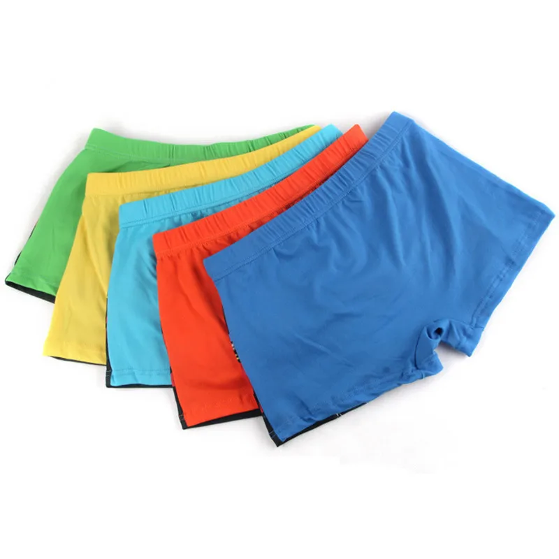 5 шт./лот детское нижнее белье с рисунком для маленьких мальчиков Детские