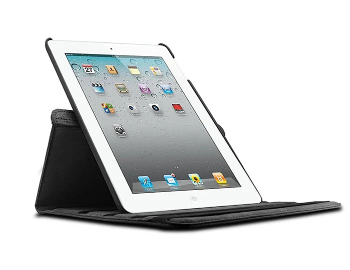 360 Вращающийся из искусственной кожи чехол для Apple iPad 2 iPad 3 iPad 4 магнит умные защитные рукава чехол для планшета для iPad 2/3/4 чехол