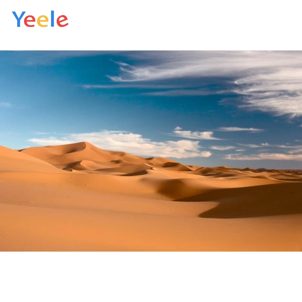 

Фоны для фотосъемки Yeele Desert Blue Sky Clouds