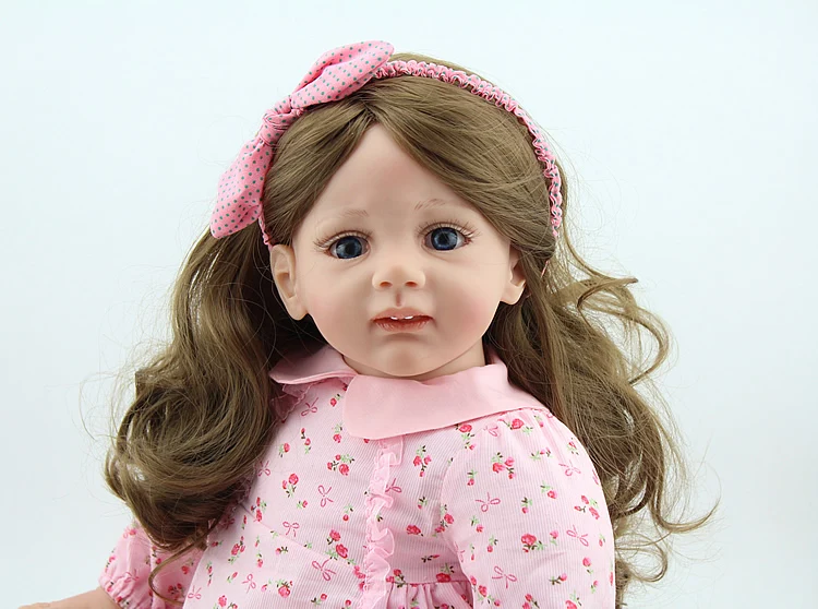 Силиконовые куклы Reborn Baby Princess 60 см для малышей, виниловая модель куклы Reborn, рождественские подарки, хлопковая Интерактивная кукла-Пупс Brinquedos