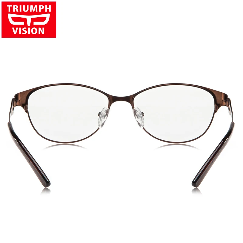 Очки для чтения TRIUMPH VISION женские оптические прозрачные кошачий глаз при