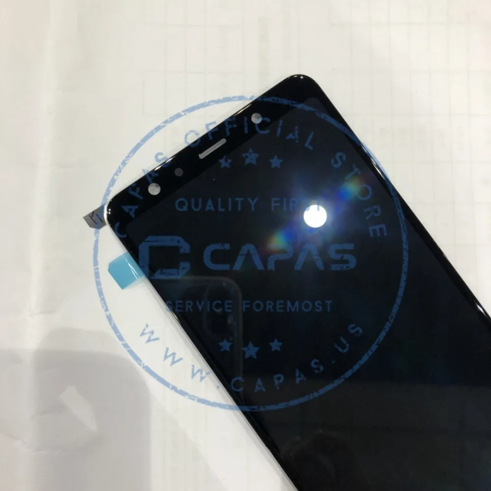 Оригинальный ЖК дисплей для Samsung Galaxy A7 2018 сенсорный экран 10 дигитайзер замена