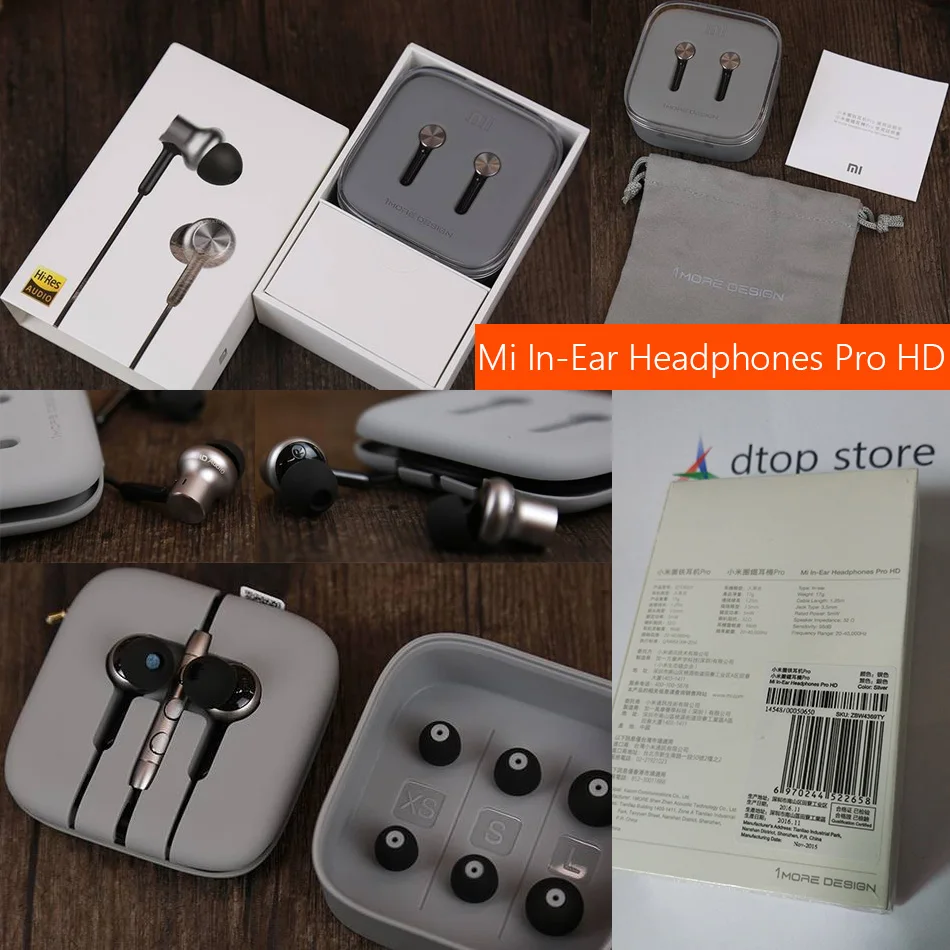 Оригинальные наушники Xiaomi Hybrid Pro HD с тройным и двойным динамическим драйвером