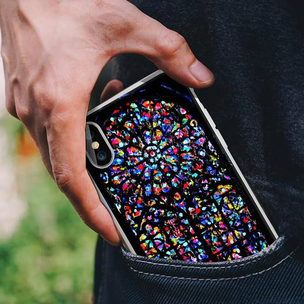 CASEIER матовый чехол для телефона Samsung S8 S9 S10 E Plus Notre Dame de Paris Funda A7 A8 A9 Note 8 9 J7 задняя