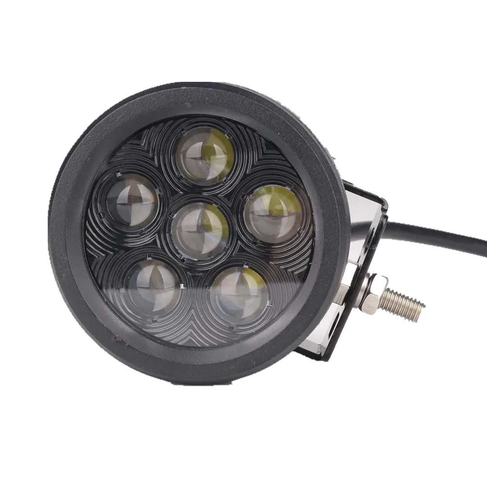 

4D 3.5 inch 18W Round Led Projector Work Lights Offroad Pod Spotlight for Jeep SUV ATV Boats Cars Trucks Motorcycles