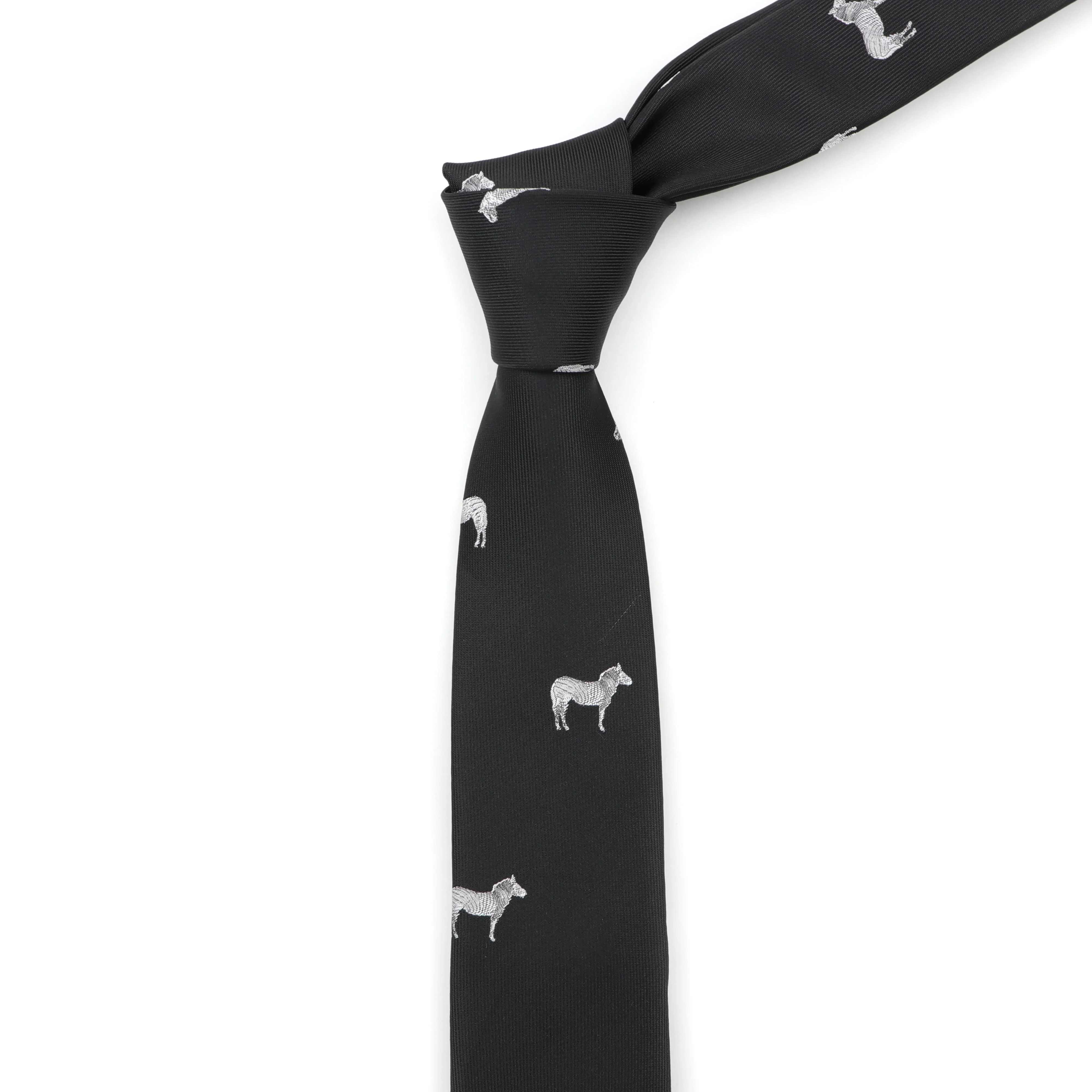 Мужской дизайнерский галстук 6 см с рисунком зебры скорпиона тонкие галстуки из