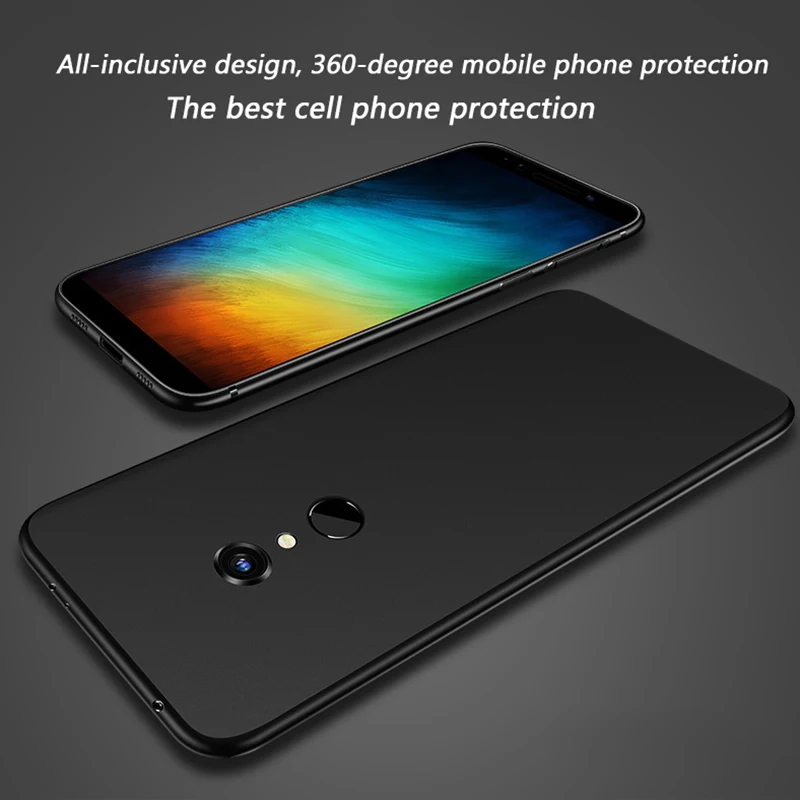 Мягкий чехол для Xiaomi Redmi 5 Plus, чехол из ТПУ и силикона, матовый, все включено, защитный чехол на заднюю панель, чехол для Xiaomi Redmi 5