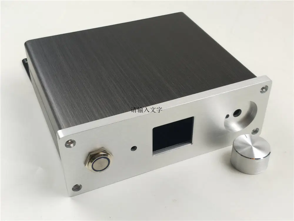 Мини чехол для ES9038Q2M DAC шасси с tft экраном + Синяя светодиодная кнопка
