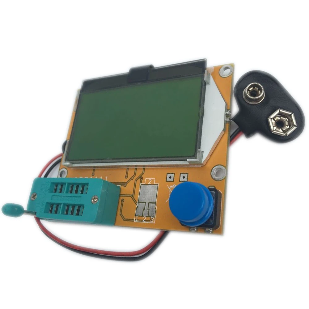 2015 Новый LCR-T4 12864 ЖК Транзистор Тестер Емкости ESR Метр Диод Триод МОП NPN Mega328 |