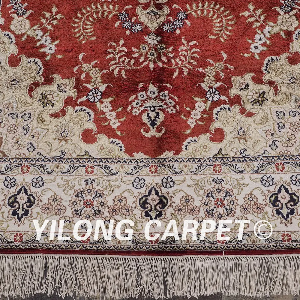 YILONG 4 'x 6' восточные турецкий ковер красный роскошный vantage античный Тебриз и