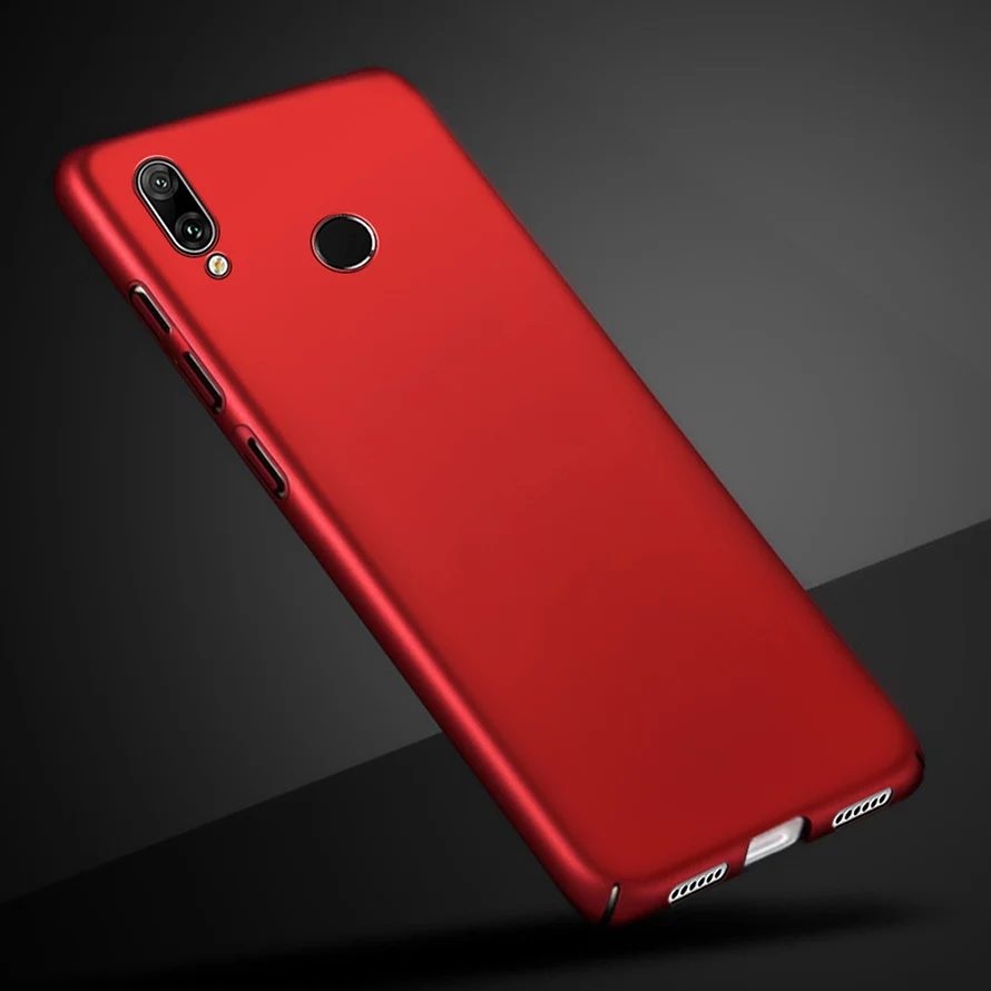 Роскошный чехол для телефона Huawei Y7 2019 360 жесткий пластиковый чехол-накладка купе Y