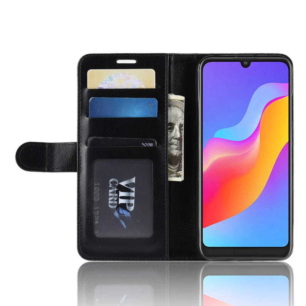 Cyboris чехол s для Huwei Honor 8A Funda Роскошный кошелек из искусственной кожи книжка