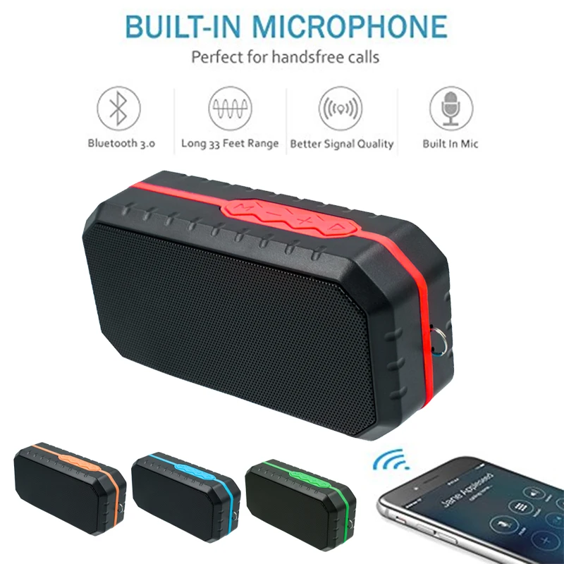 10 м беспроводной bluetooth динамик портативный для путешествий смартфон