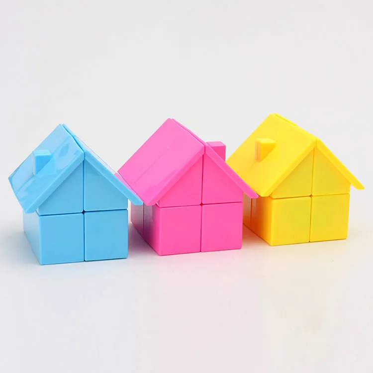 Новейший YJ YongJun House 2x2 куб, Магическая головоломка, Интеллектуальный интересный куб, обучающий и развивающий куб, магические игрушки в подарок