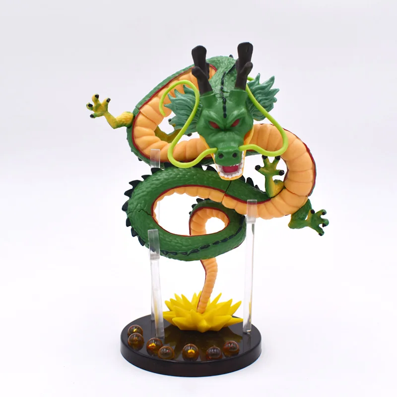 15 см аниме Зеленый Dragon Ball Z ShenRon ShenLong ПВХ фигурка Коллекционная модель игрушки - Цвет: No Box
