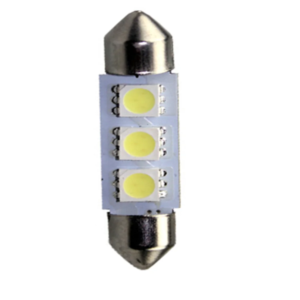 Ysy 500X Переяркий 31ММ 36ММ 39ММ 41ММ 3SMD 5050 SMD C5W Внутренней Фестунка Автомобиль Led Лампа Белый Авто Светодиодная Лампа