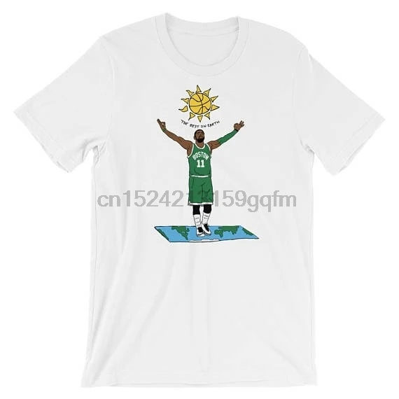 Kyrie Irving плоская Земля графическая футболка унисекс для взрослых и молодежи