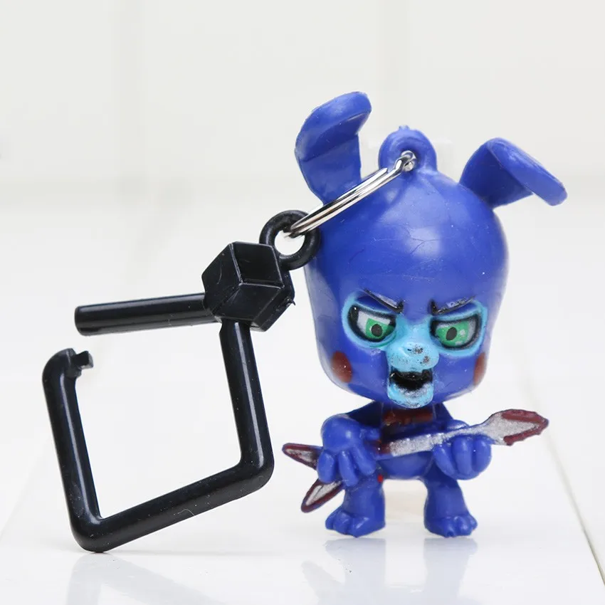 1 шт. 6 см Five Nights at Freddy's FNAF брелок для ключей персонажи игрушки коллекционер клип брелок Five Nights at Freddy фигурка игрушки