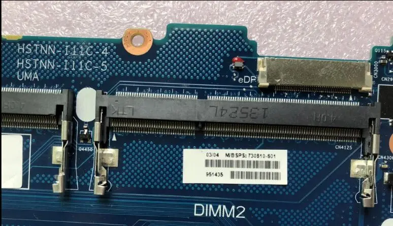 Системная основная плата 730810-001 для материнской платы ноутбука hp EliteBook 840 G1 730810-501 730810-601 UMA i7-4600U 6050A2560201-MB-A03