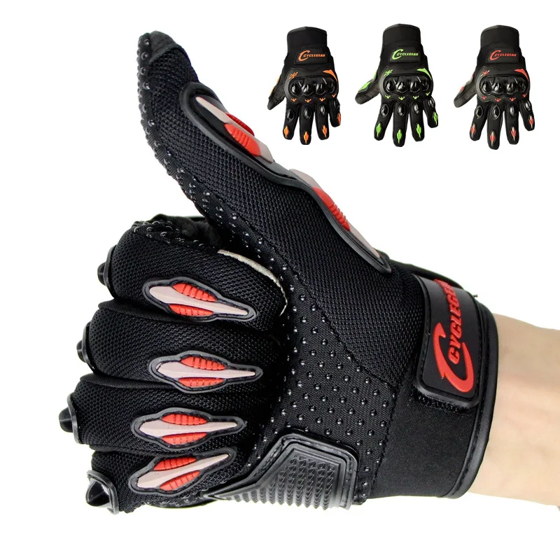 Cyclegear мужские мотоциклетные перчатки с полным пальцем одежда для автогонок DH