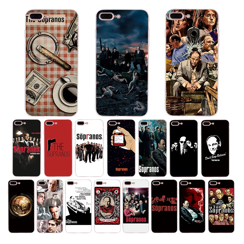 Мягкий чехол для телефона Sopranos James Gandolfini iPhone X XS MAX XR 7 8 6 6s puls 5s 5 10 se силиконовый |