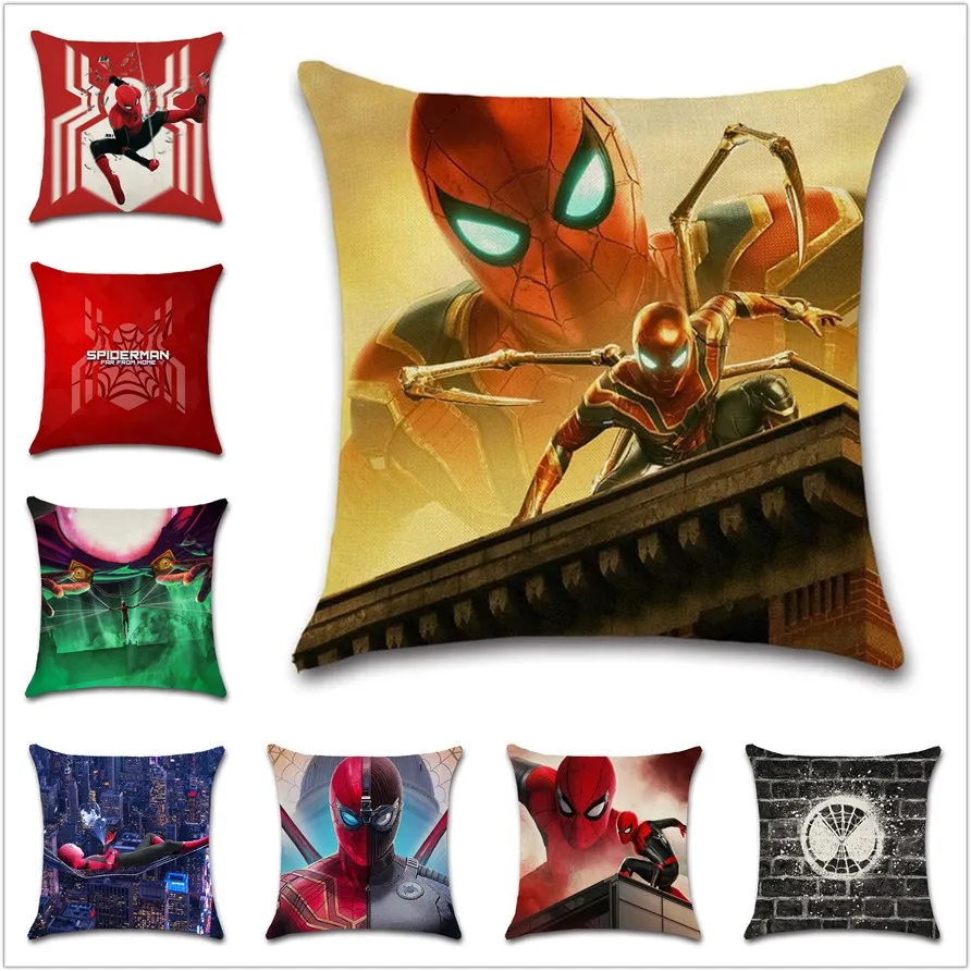 Чехол на подушку с принтом супергероя украшение для дома магазина дивана кресла