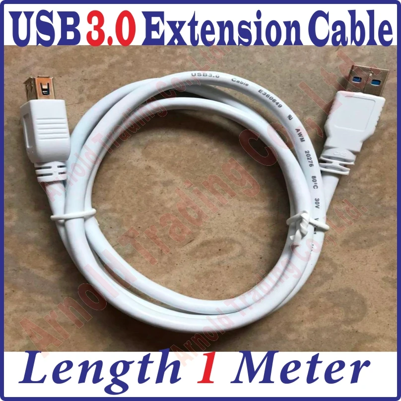 Удлинитель USB 100 штекер гнездо Длина 3 0 см длина 1 м|usb 3.0 male|usb 3.0usb extension cable usb |