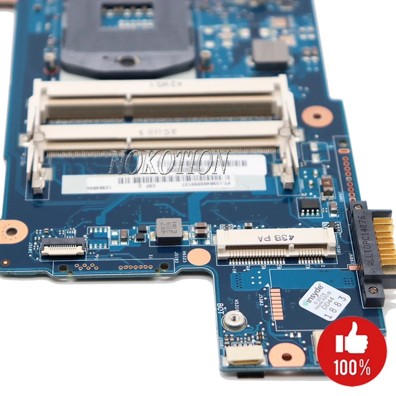 Материнская плата NOKOTION H000046340 для ноутбука Toshiba Satellite C870 L870 L875 17 3 дюйма HD 7610M GPU |