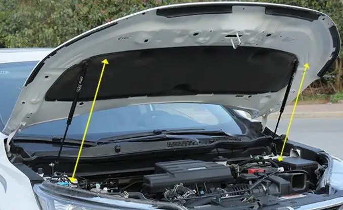 Для HONDA CRV CR-V 2012- 2x авто капот из углеродного волокна модифицировать газовые стойки Лифт поддержка амортизатор