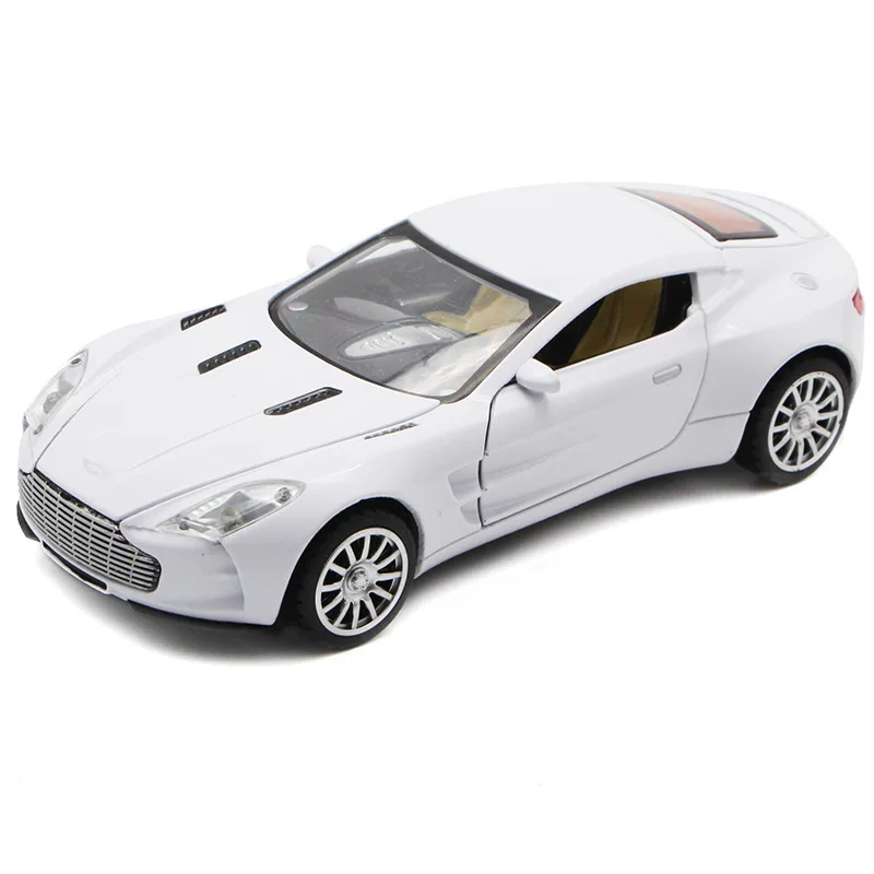 Супер гоночный автомобиль Aston Martin 1:32 сплав литье под давлением шесть модель двери