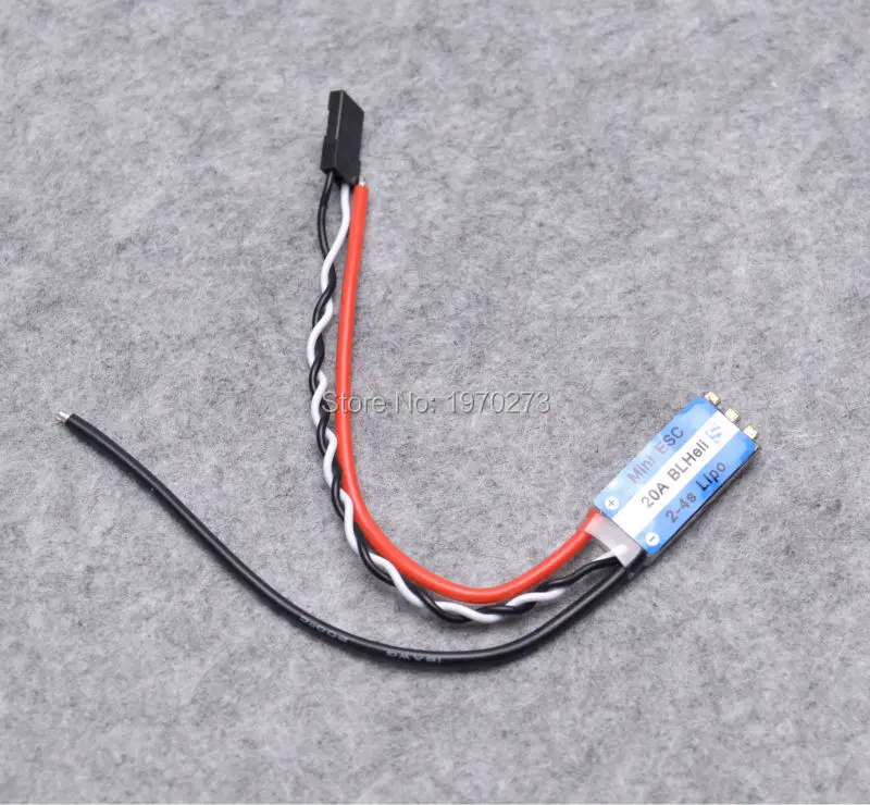 4 шт./лот Mini 20A ESC BLHeli_S OPTO 2 4S Lipo BLHeli S esc для FPV Racing QAV R Квадрокоптер 180 мм|esc opto|dys bl20ablheli |