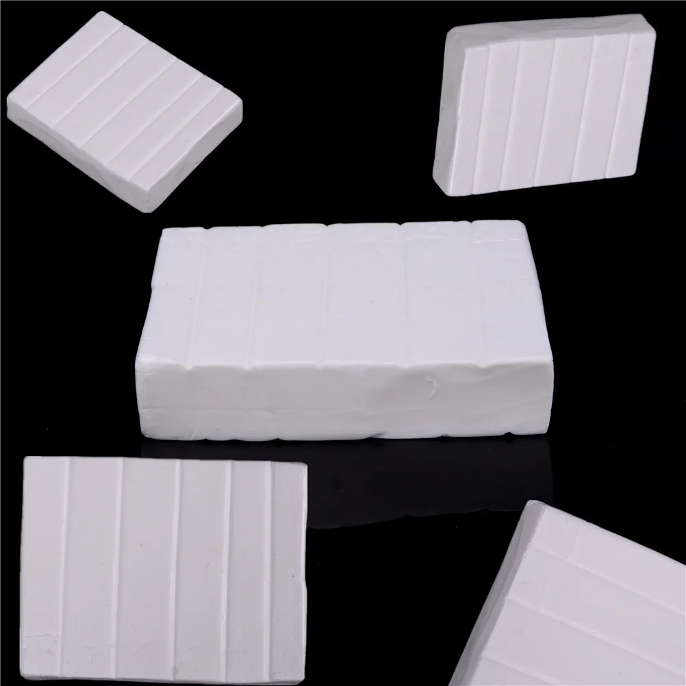 

Clay Soft DIY White Playdough Plasticine Kids Boys Girls Educational Toys Safety Children Baking 11.5*9.5cm