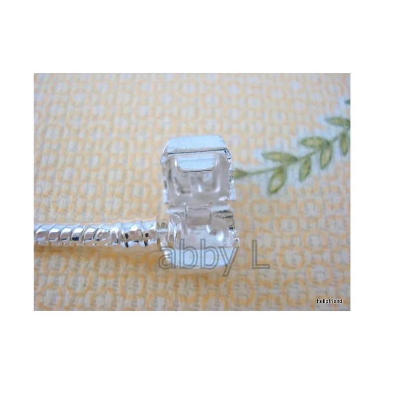 1 шт. посеребреный браслет с застежкой и цепочкой в виде змеи Подходит для