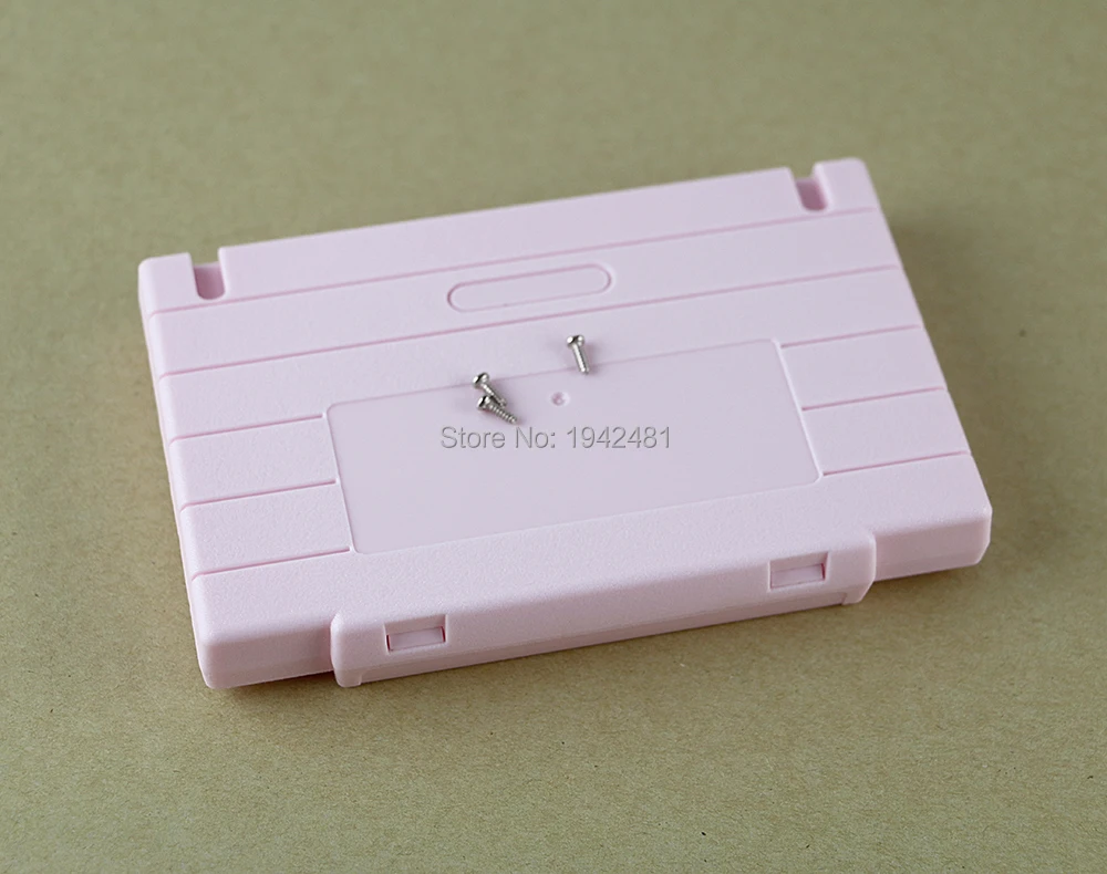 100 комплектов для SNES запасная часть картридж игры Чехол игровой аксессуар