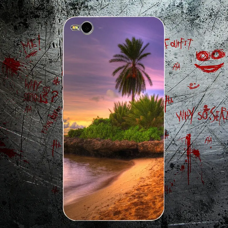 Прозрачный чехол для Sony Xperia Z Z1 Z2 Z3 Z4 Z5 Compact M2 M4 M5 T3 XA E3 E5 C4 C5 Красивая пляжная Морская
