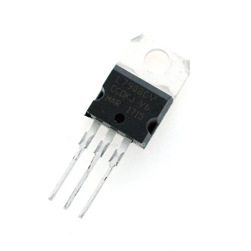 10 шт. регулятор напряжения транзистора L7905 L7906 L7908 L7909 L7912 L7915 L7905CV L7906CV L7908CV L7912CV L7915CV